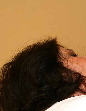 Three old and young lesbians have fun on bed